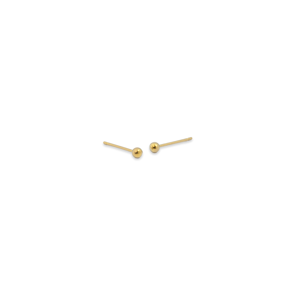 3mm Round Bead Studs
