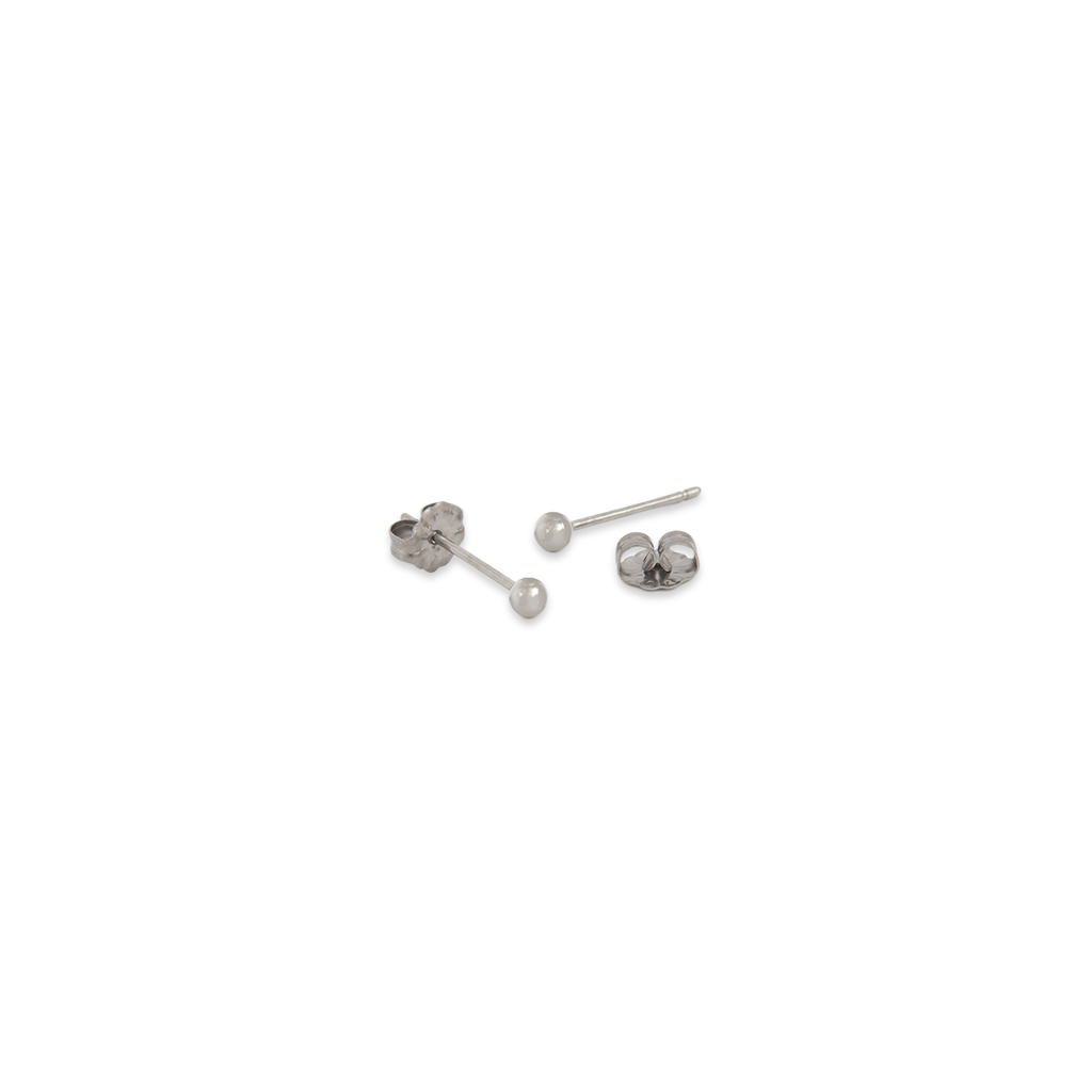Try Ti2 - 3mm Round Bead Studs