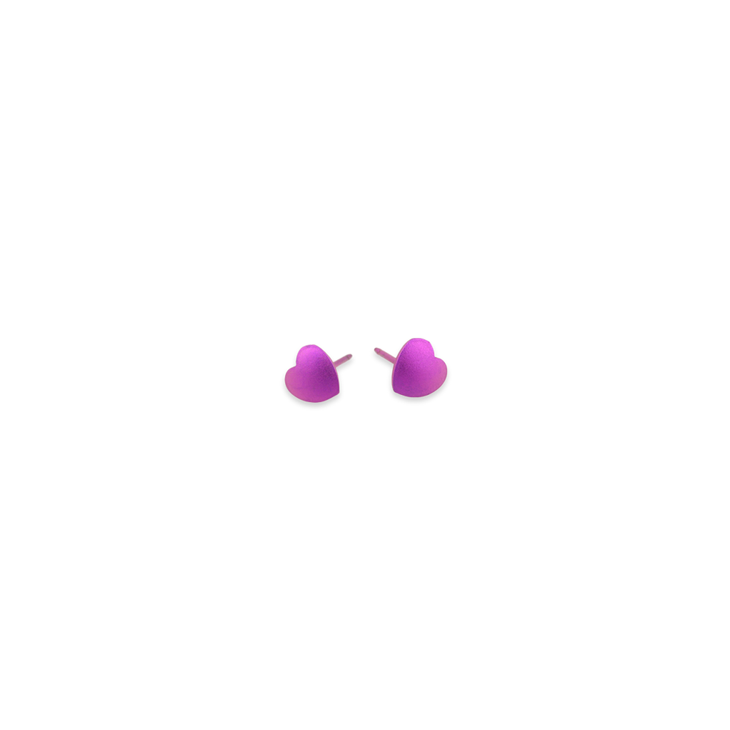 Heart Stud Earrings