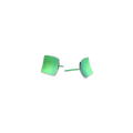 Square Dome Stud Earrings
