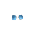 Square Dome Stud Earrings