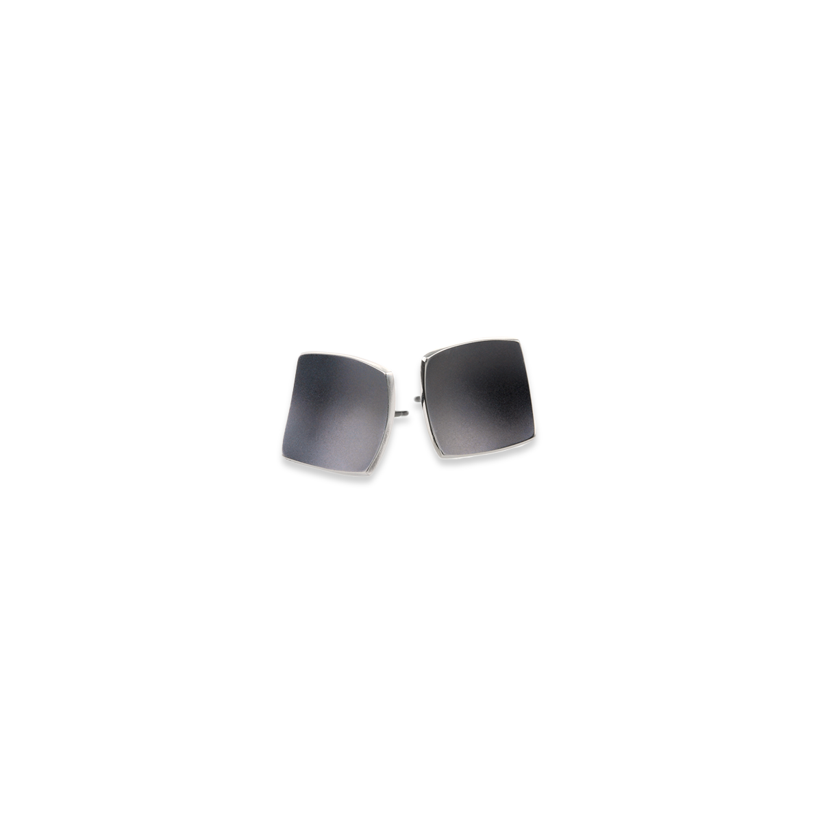 Square Dome Stud Earrings