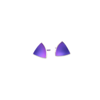 Trillion Dome Stud Earrings