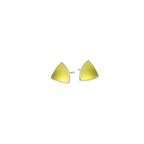Trillion Dome Stud Earrings