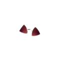 Trillion Dome Stud Earrings