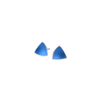 Trillion Dome Stud Earrings