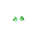 Trillion Dome Stud Earrings