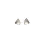 Trillion Dome Stud Earrings