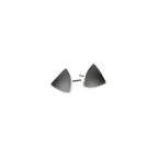 Trillion Dome Stud Earrings