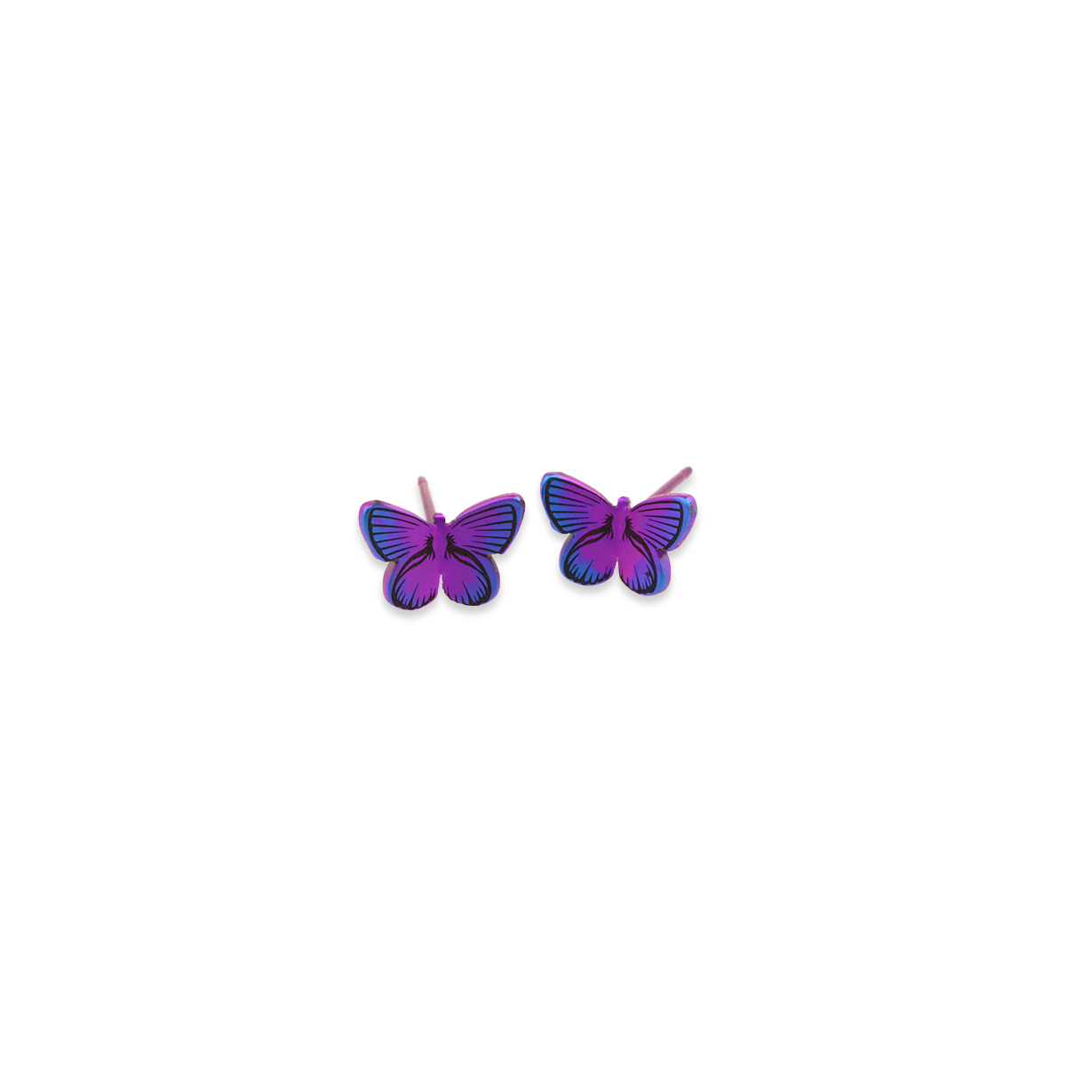 Small Butterfly Stud Earrings