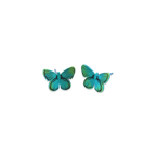 Large Butterfly Stud Earrings