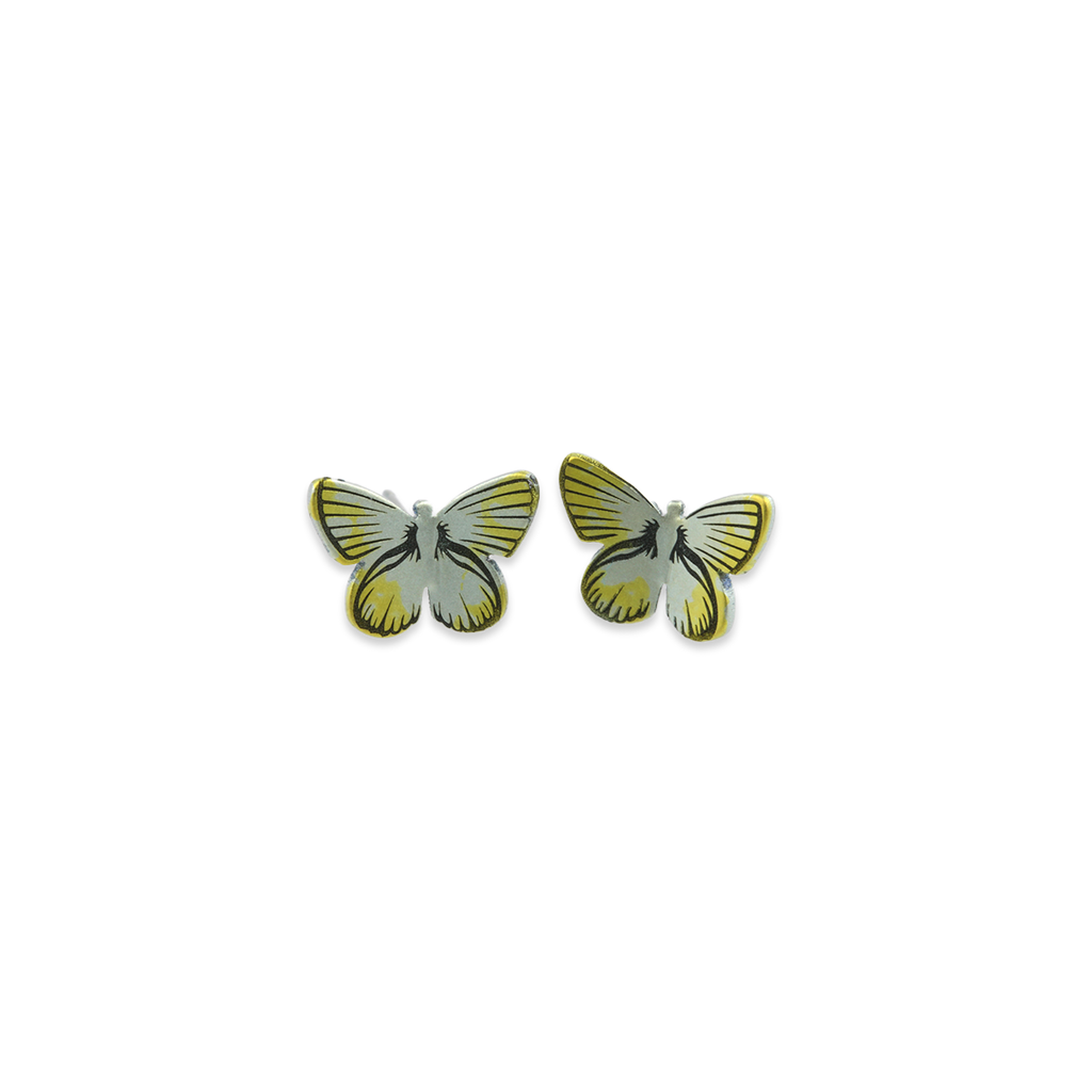 Large Butterfly Stud Earrings