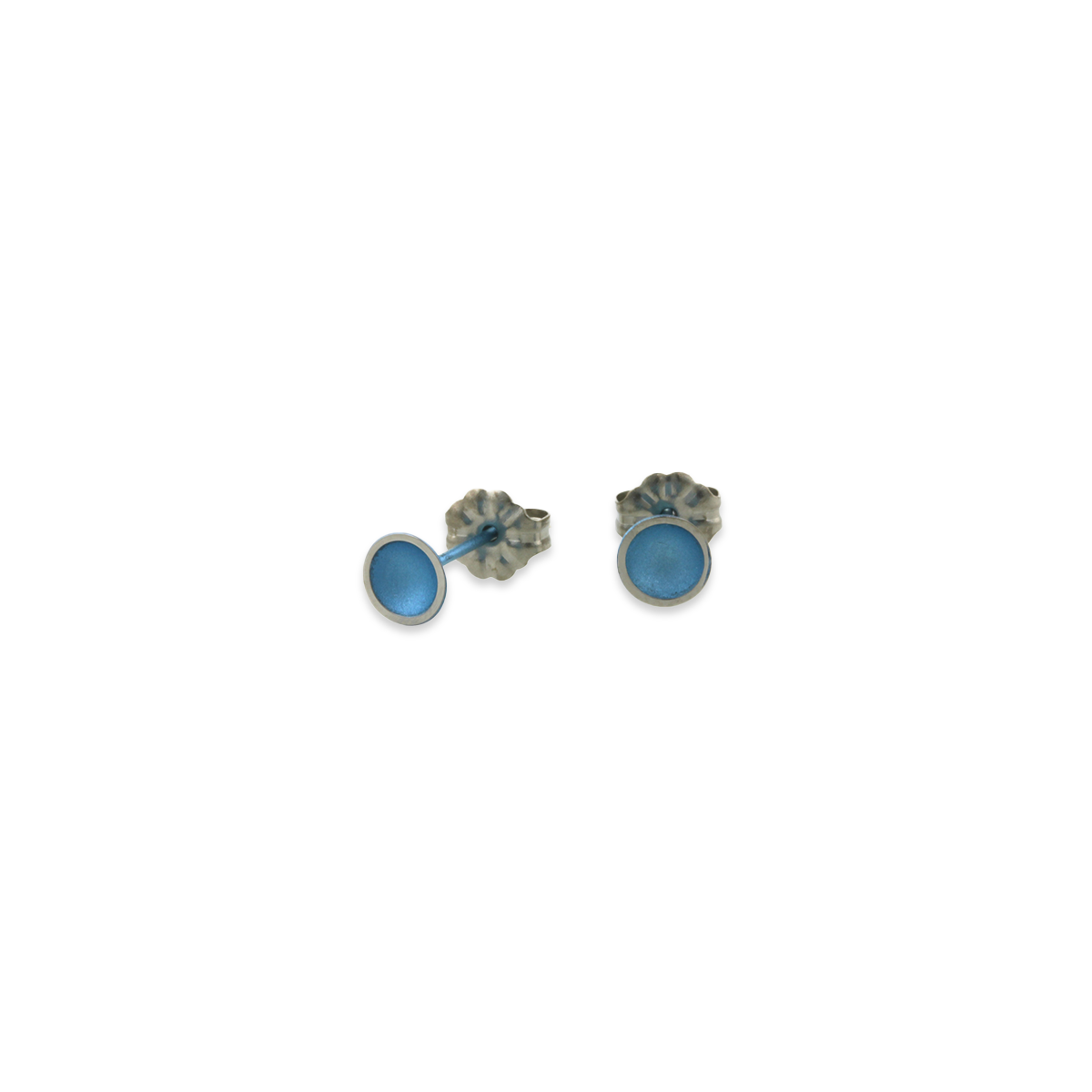 Tiny Dome Stud Earrings