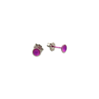 Tiny Dome Stud Earrings