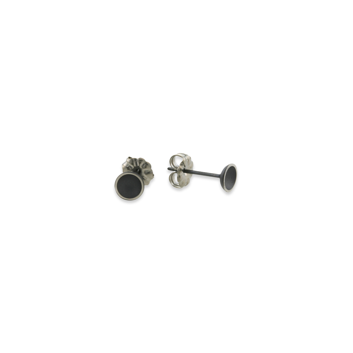 Tiny Dome Stud Earrings