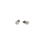 Large Gem Stone Stud Earrings
