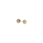 Heart Stamp Titanium Studs