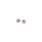 Heart Stamp Titanium Studs