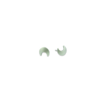Moon studs earrings
