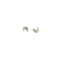 Moon studs earrings
