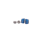 Small colourful scratch art stud earrings