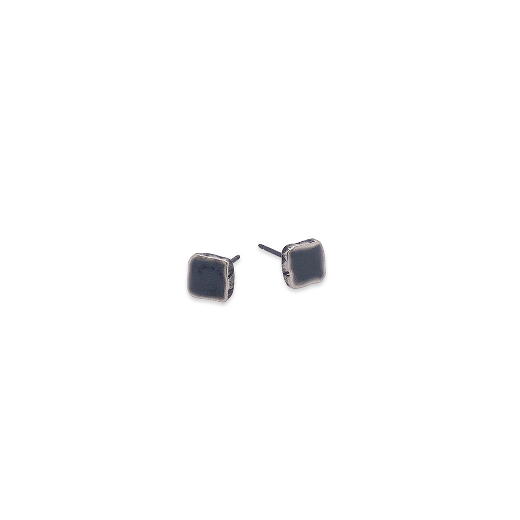 Small Coastal Edge Square Studs