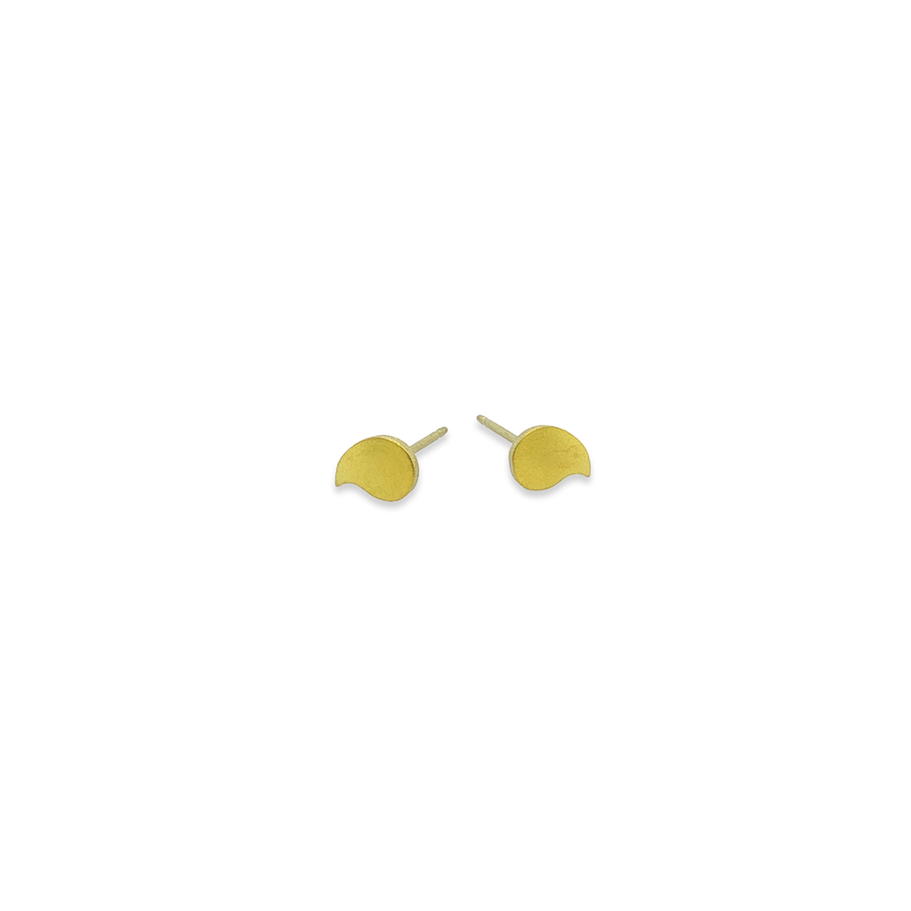 Comma Stud Earrings