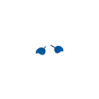 Comma Stud Earrings