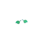Comma Stud Earrings