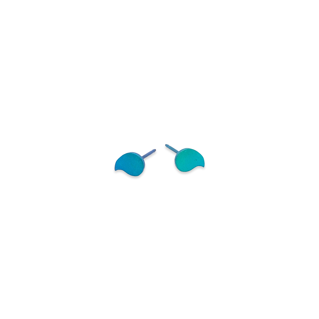 Comma Stud Earrings