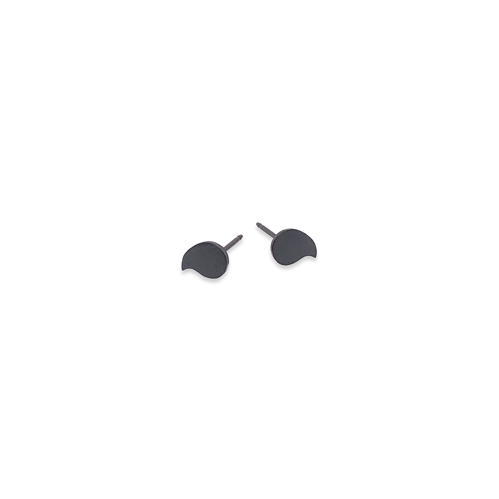 Comma Stud Earrings