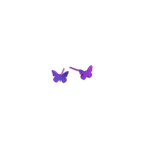 Extra Small Butterfly Studs