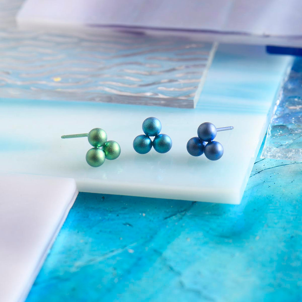 Triple Bead Studs