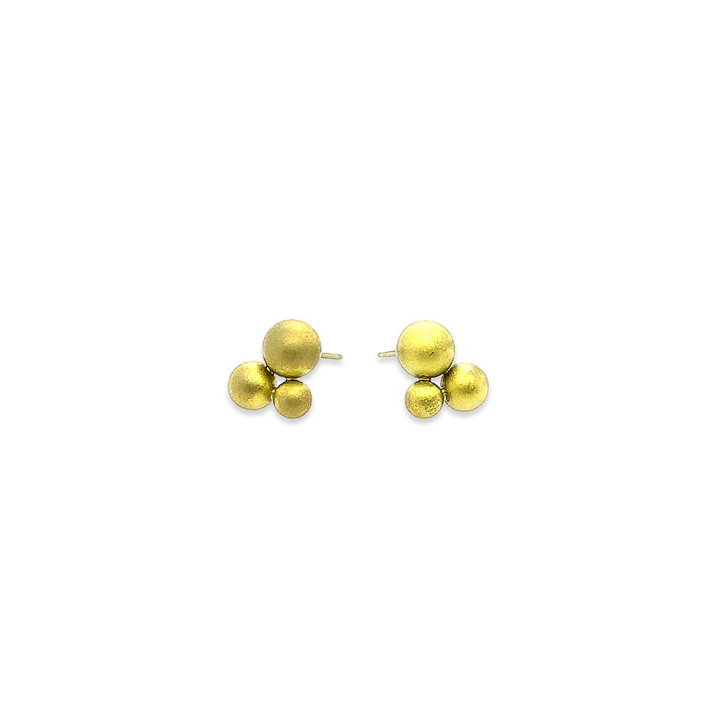 Bubble Trio Bead Studs