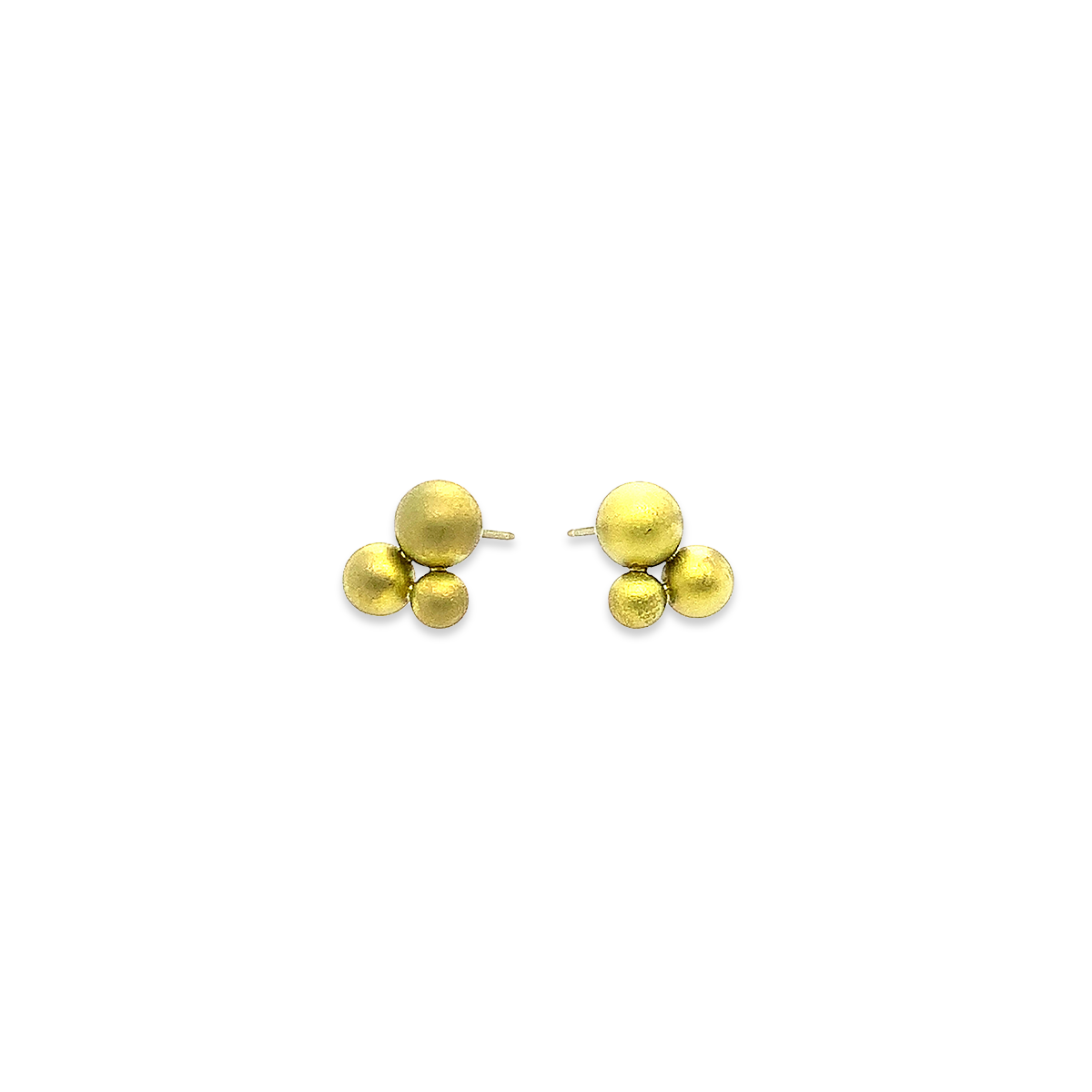 Bubble Trio Bead Studs