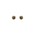 Leopard Print Small Round Studs