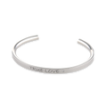 Slim Court-Flat Torc Bangle