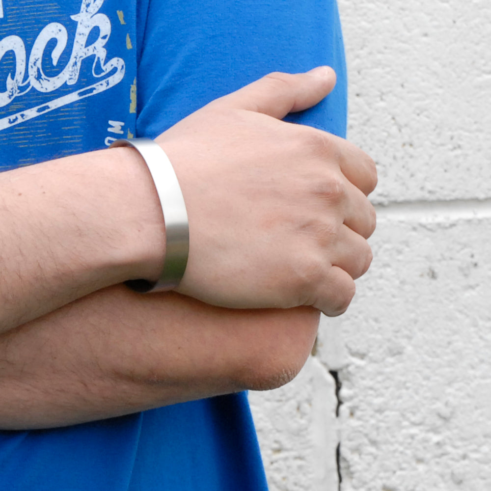 Court-Flat Torc Bangle