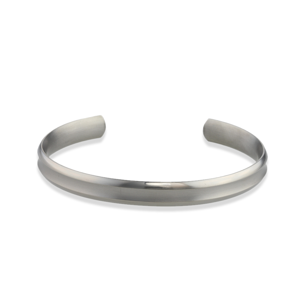 Concave Court Torc Bangle