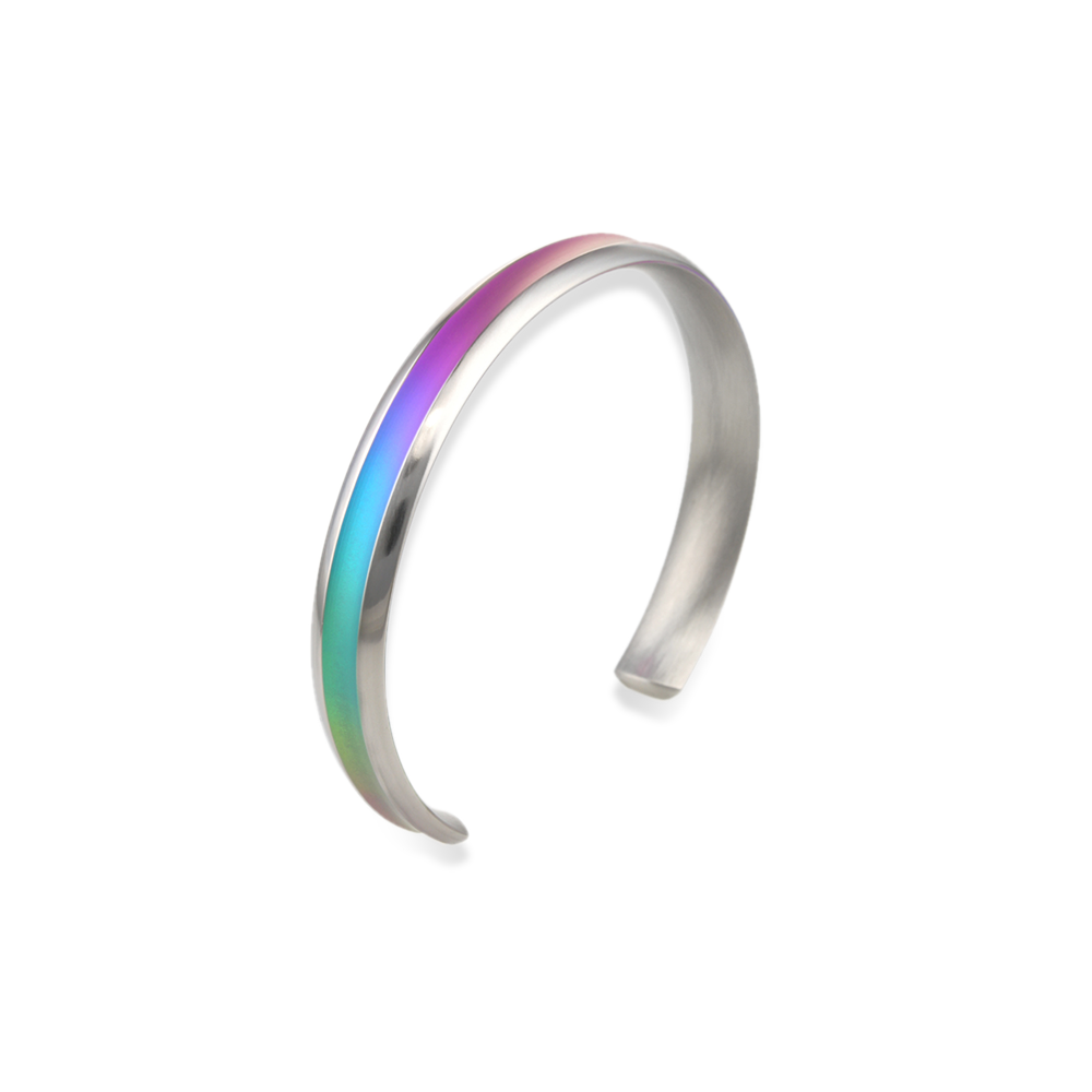 Concave Court Torc Bangle