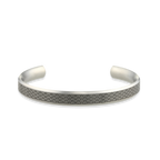 Wide Triline Bangle