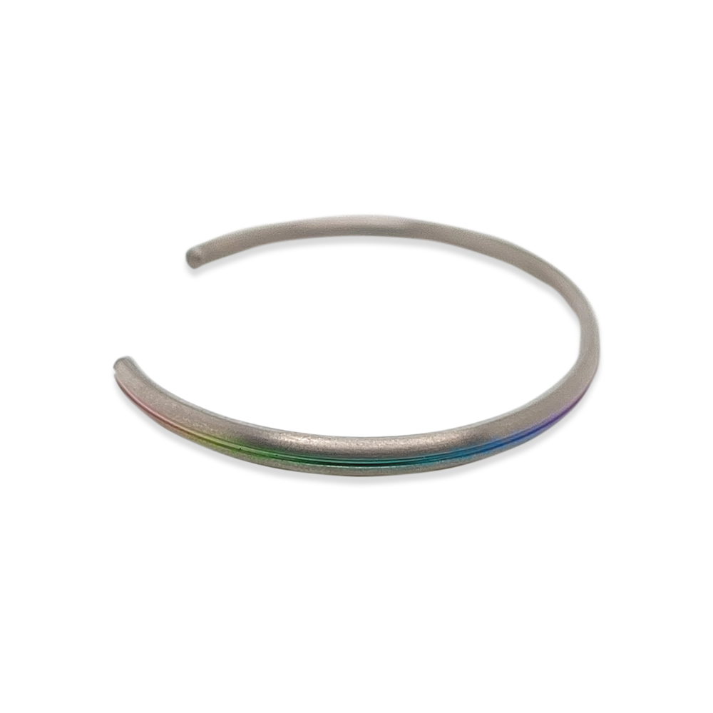 Slim Fine Groove Bangle