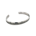 Zebra Concave Bangle