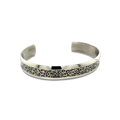 Leopard Wide Concave Bangle