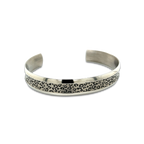 Leopard Wide Concave Bangle