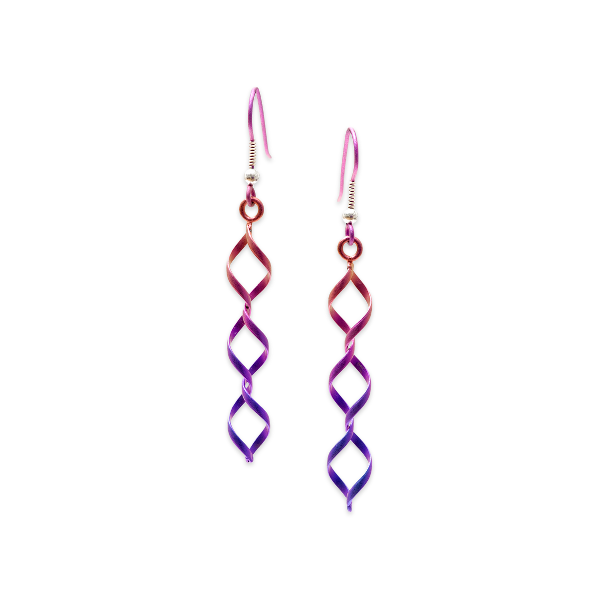 Wirework Open Twist Drops