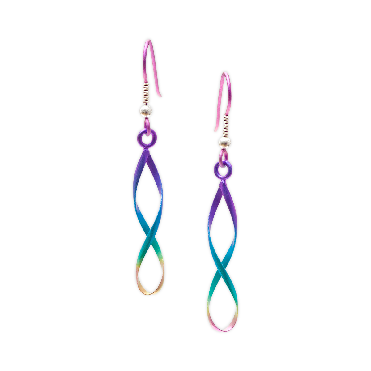 Wirework Single Infinity Earrings