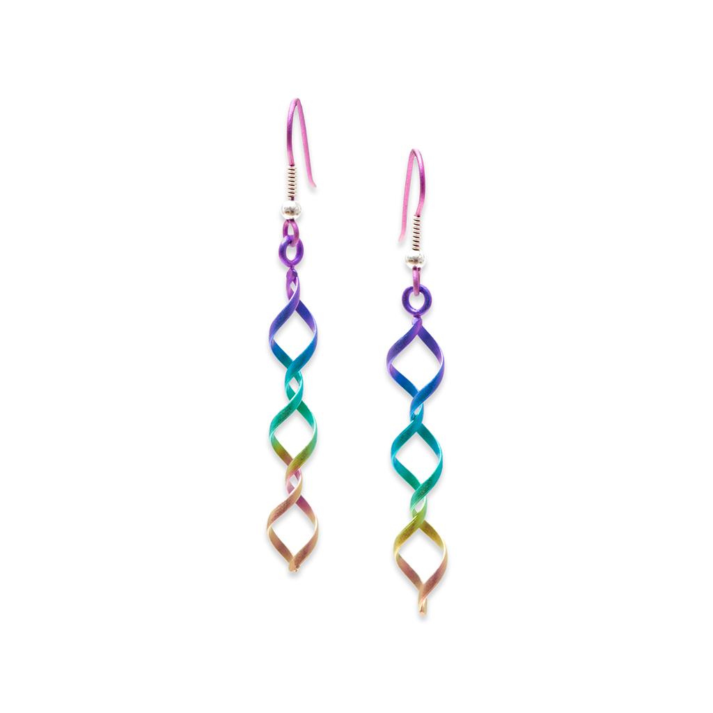 Wirework Open Twist Drops