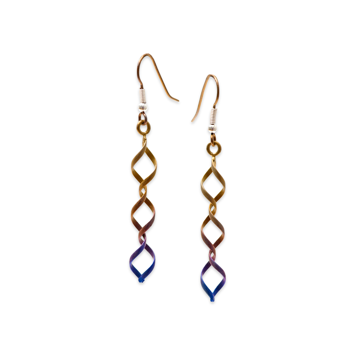 Wirework Open Twist Drops