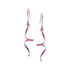 Wirework Single Spiral Drops